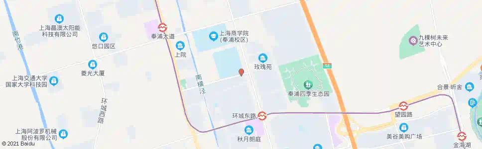 上海奉贤工业中专_公交站地图_上海公交_妙搜公交查询2025