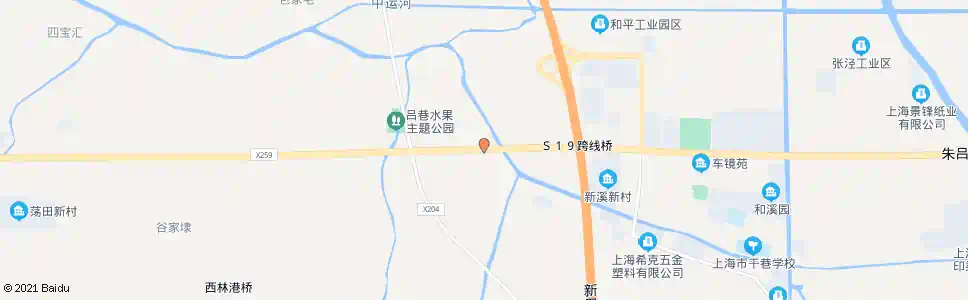 上海王家埭(朱吕公路金张辅道)_公交站地图_上海公交_妙搜公交查询2025