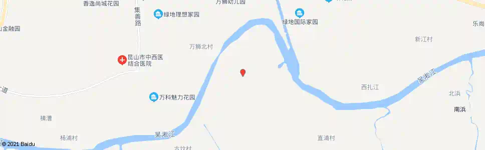 上海启圣路万狮村_公交站地图_上海公交_妙搜公交查询2025