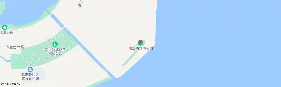 上海南汇嘴观海公园_公交站地图_上海公交_妙搜公交查询2025