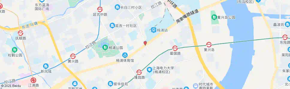 上海周家嘴路内江路_公交站地图_上海公交_妙搜公交查询2025