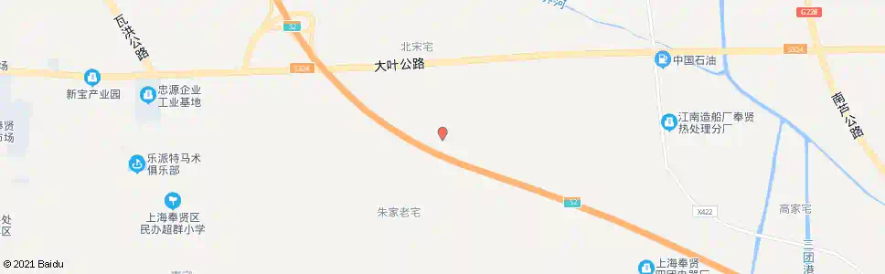 上海朱家圈_公交站地图_上海公交_妙搜公交查询2025