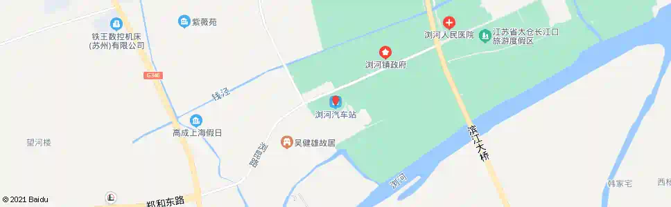 上海浏河汽车站_公交站地图_上海公交_妙搜公交查询2025