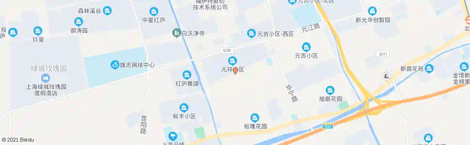 上海元松路联青路_公交站地图_上海公交_妙搜公交查询2025