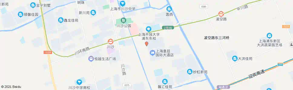 上海绣川路川周公路_公交站地图_上海公交_妙搜公交查询2025