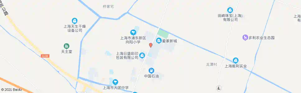 上海爱家新城_公交站地图_上海公交_妙搜公交查询2025