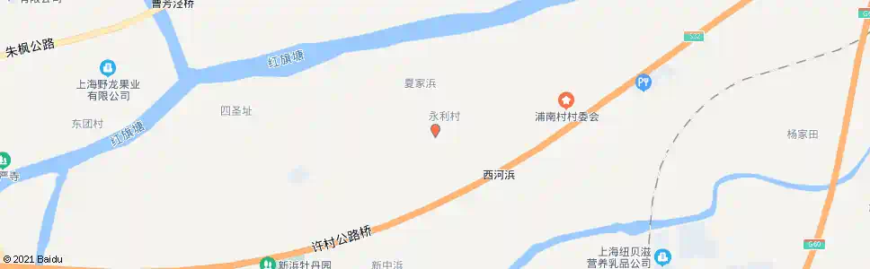 上海永利路浦南村_公交站地图_上海公交_妙搜公交查询2025