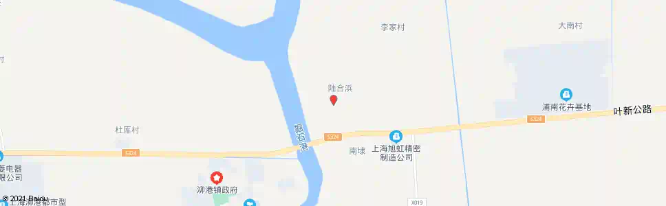上海陆合浜_公交站地图_上海公交_妙搜公交查询2025