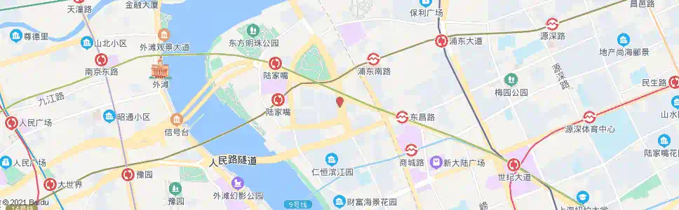 上海陆家嘴环路世纪大道_公交站地图_上海公交_妙搜公交查询2025
