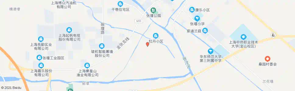 上海秦山村_公交站地图_上海公交_妙搜公交查询2025