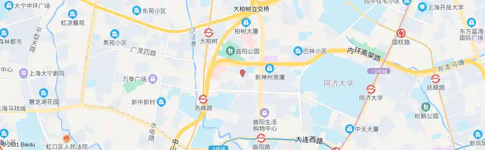 上海东体育会路中山北二路_公交站地图_上海公交_妙搜公交查询2025