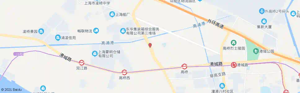 上海护塘桥_公交站地图_上海公交_妙搜公交查询2025