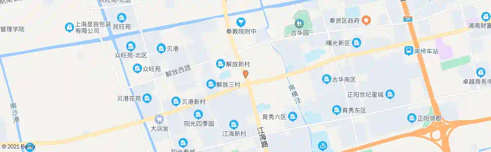 上海南奉公路南桥路_公交站地图_上海公交_妙搜公交查询2025