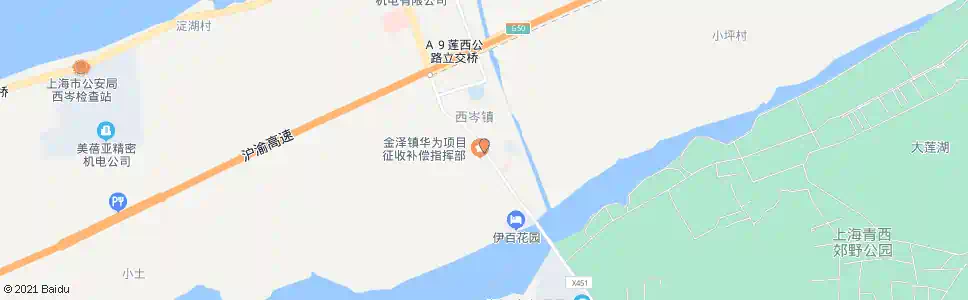 上海练西公路西岑_公交站地图_上海公交_妙搜公交查询2025