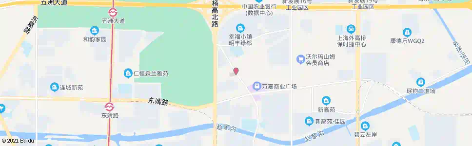 上海金高路万安街_公交站地图_上海公交_妙搜公交查询2025