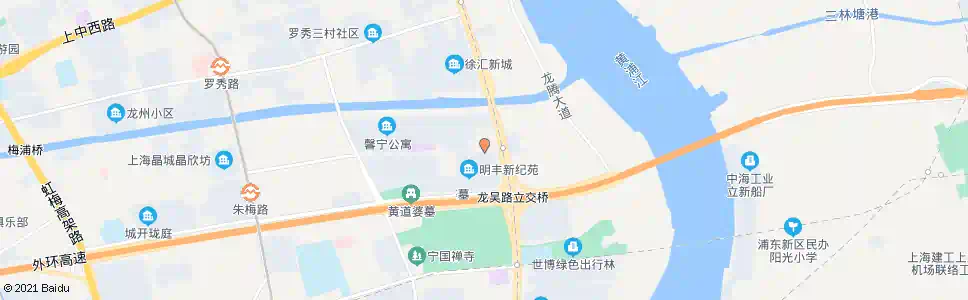 上海华发路龙吴路_公交站地图_上海公交_妙搜公交查询2025