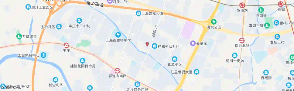 上海延川路万镇路_公交站地图_上海公交_妙搜公交查询2025