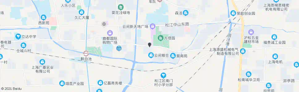 上海松汇路松金公路_公交站地图_上海公交_妙搜公交查询2025