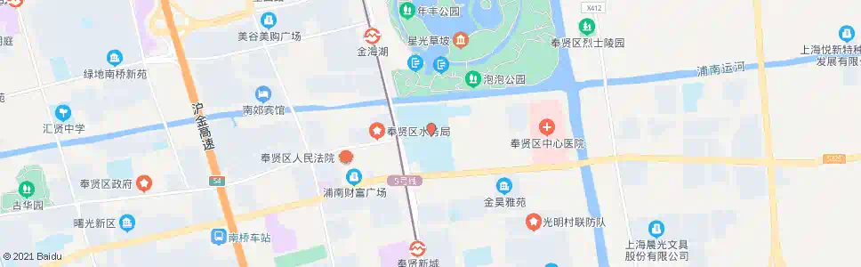 上海奉贤中学_公交站地图_上海公交_妙搜公交查询2025