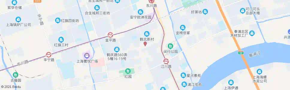 上海鹤庆路_公交站地图_上海公交_妙搜公交查询2025