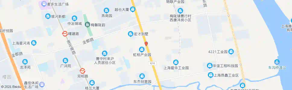 上海双柏路虹梅南路_公交站地图_上海公交_妙搜公交查询2025