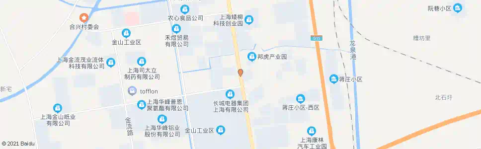 上海亭卫公路月工路_公交站地图_上海公交_妙搜公交查询2025