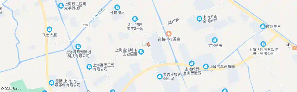 上海潘泾路潘川路_公交站地图_上海公交_妙搜公交查询2025