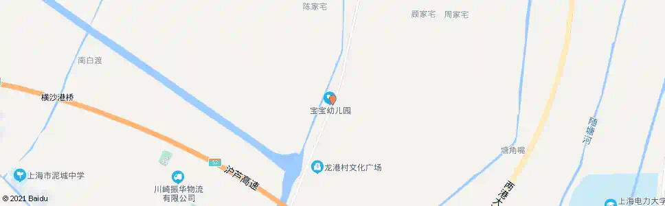 上海塘民校_公交站地图_上海公交_妙搜公交查询2025