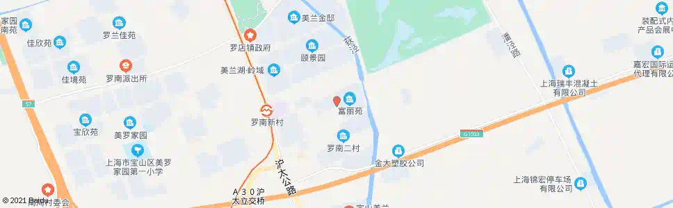 上海富南路杨南路_公交站地图_上海公交_妙搜公交查询2025