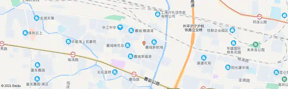 上海嘉怡路海川路_公交站地图_上海公交_妙搜公交查询2025
