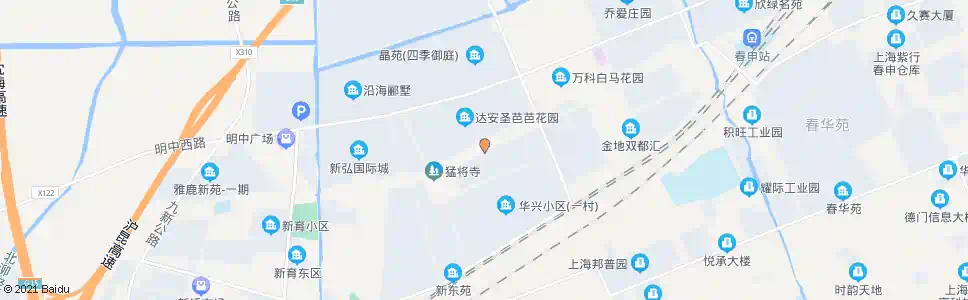 上海华新五期(招呼站)_公交站地图_上海公交_妙搜公交查询2025