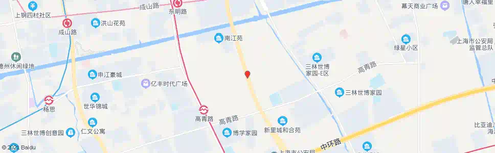上海杨高南路板泉路_公交站地图_上海公交_妙搜公交查询2025