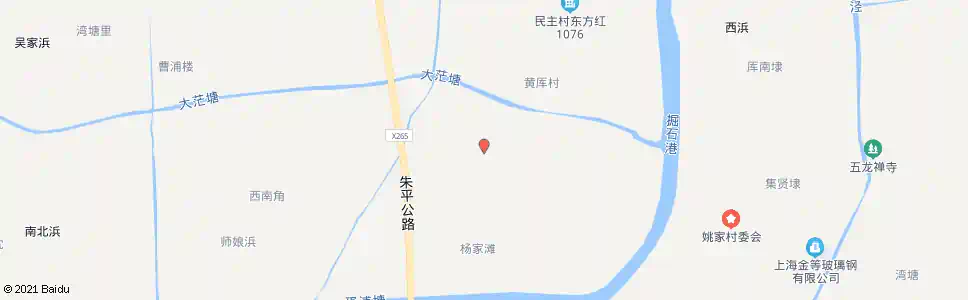 上海朱增路_公交站地图_上海公交_妙搜公交查询2025
