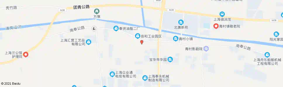 上海青港工业园_公交站地图_上海公交_妙搜公交查询2025