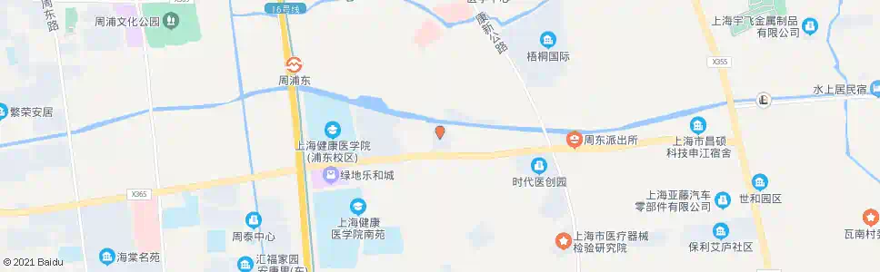 上海周祝公路(上海医学园区)_公交站地图_上海公交_妙搜公交查询2025