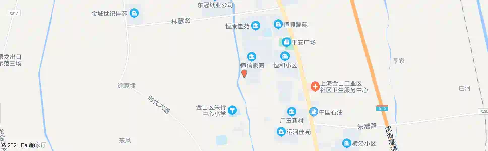 上海立新街_公交站地图_上海公交_妙搜公交查询2025