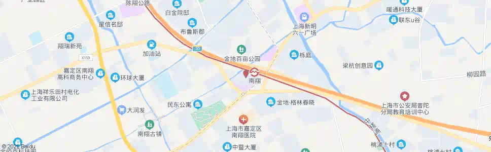 上海公交南翔站_公交站地图_上海公交_妙搜公交查询2025