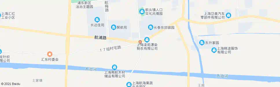 上海航南公路航鹤路_公交站地图_上海公交_妙搜公交查询2025