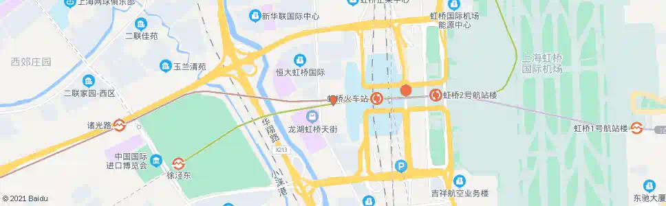 上海绍虹路申虹路_公交站地图_上海公交_妙搜公交查询2025
