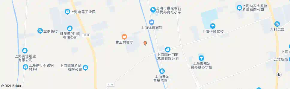 上海曹王镇_公交站地图_上海公交_妙搜公交查询2025