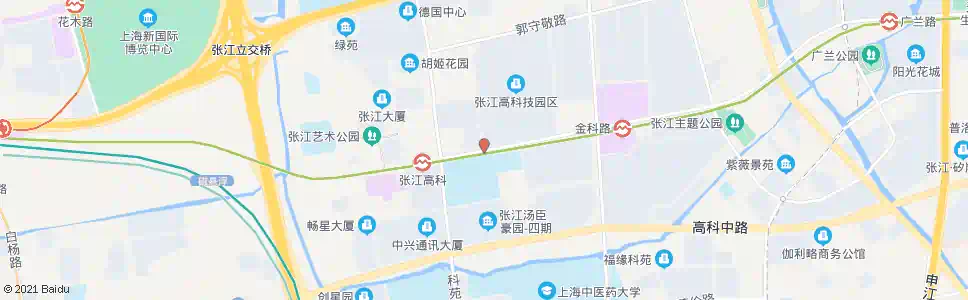 上海祖冲之路牛顿路_公交站地图_上海公交_妙搜公交查询2025