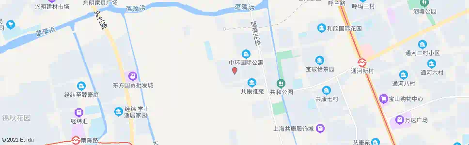 上海共康雅苑二期_公交站地图_上海公交_妙搜公交查询2025