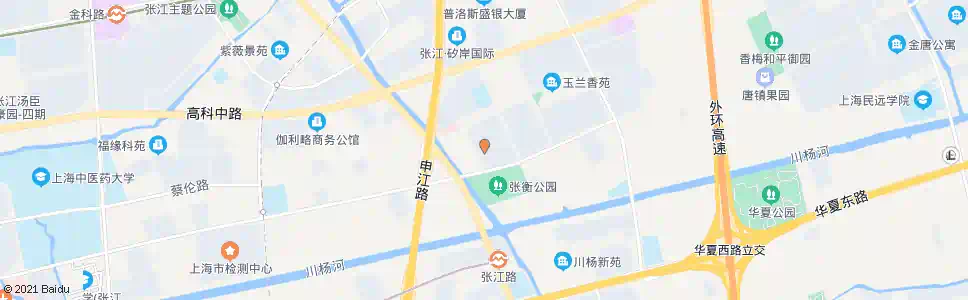 上海益江路(玉兰香苑二期A块)_公交站地图_上海公交_妙搜公交查询2025