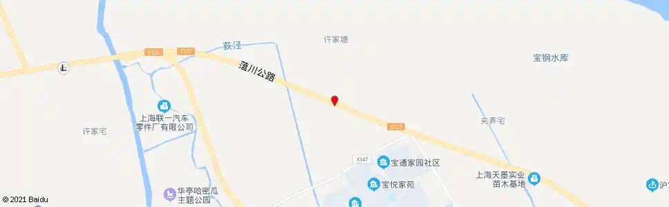 上海蕰川公路沪新路_公交站地图_上海公交_妙搜公交查询2025