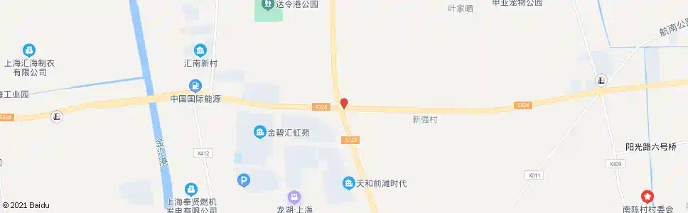上海浦星公路大叶公路_公交站地图_上海公交_妙搜公交查询2025