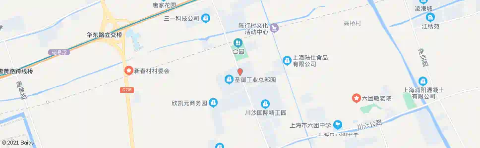 上海工业小区_公交站地图_上海公交_妙搜公交查询2025