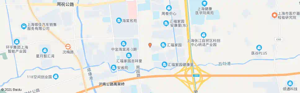 上海瑞安路周达路_公交站地图_上海公交_妙搜公交查询2025