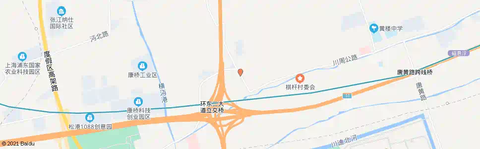 上海孙环路川周公路_公交站地图_上海公交_妙搜公交查询2025