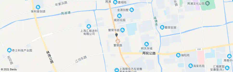 上海繁荣路沪南公路_公交站地图_上海公交_妙搜公交查询2025