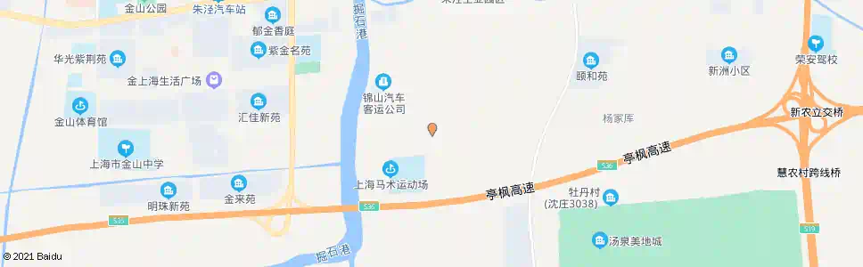 上海三浜村_公交站地图_上海公交_妙搜公交查询2025